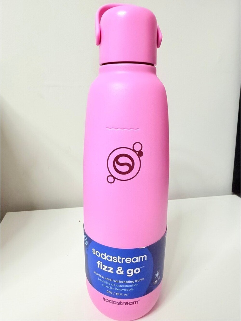SodaStream Fizz & Go Pink Bottle